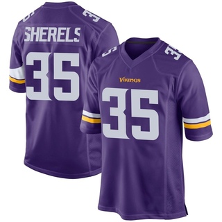 Game Marcus Sherels Men's Minnesota Vikings Team Color Jersey - Purple