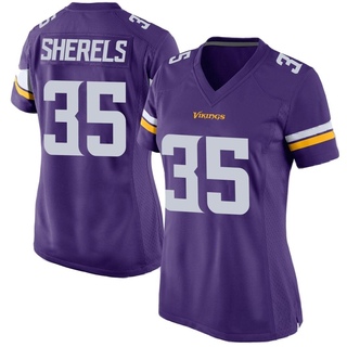 Game Marcus Sherels Women's Minnesota Vikings Team Color Jersey - Purple
