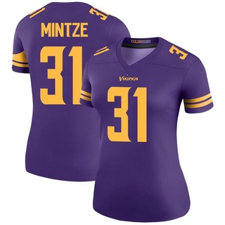 Legend Andre Mintze Women's Minnesota Vikings Color Rush Jersey - Purple