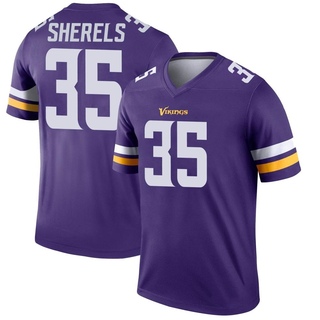 Legend Marcus Sherels Youth Minnesota Vikings Jersey - Purple