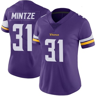 Limited Andre Mintze Women's Minnesota Vikings Team Color Vapor Untouchable Jersey - Purple