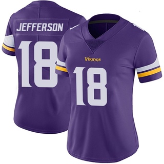 Limited Justin Jefferson Women's Minnesota Vikings Team Color Vapor Untouchable Jersey - Purple